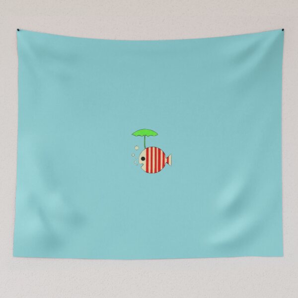 Item preview, Fish With Umbrella Protection designed and sold by VictorIos.