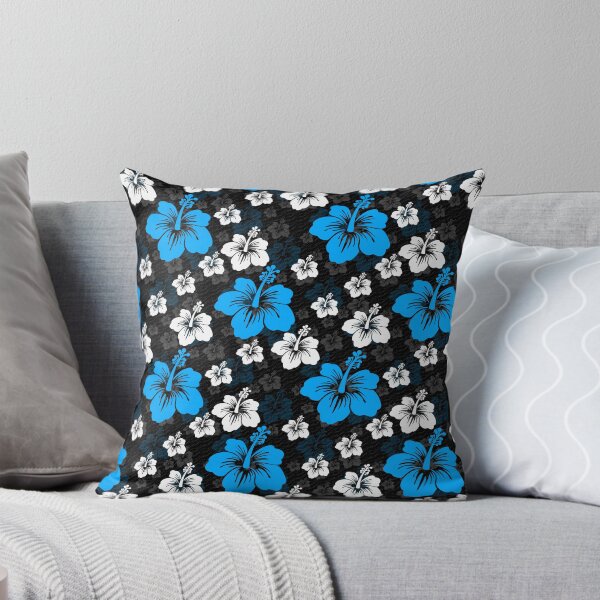 Item preview, Blue White Abstract Floral Surface Pattern designed and sold by PatternTitan.