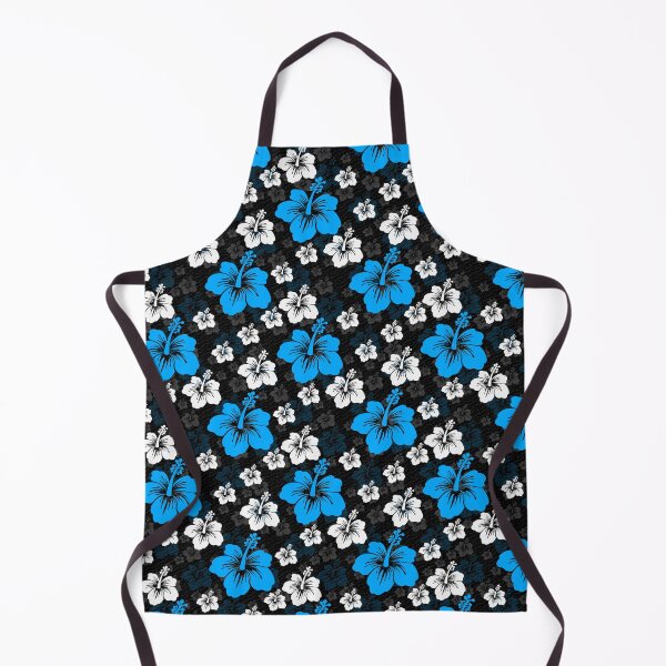 Item preview, Blue White Abstract Floral Surface Pattern designed and sold by PatternTitan.