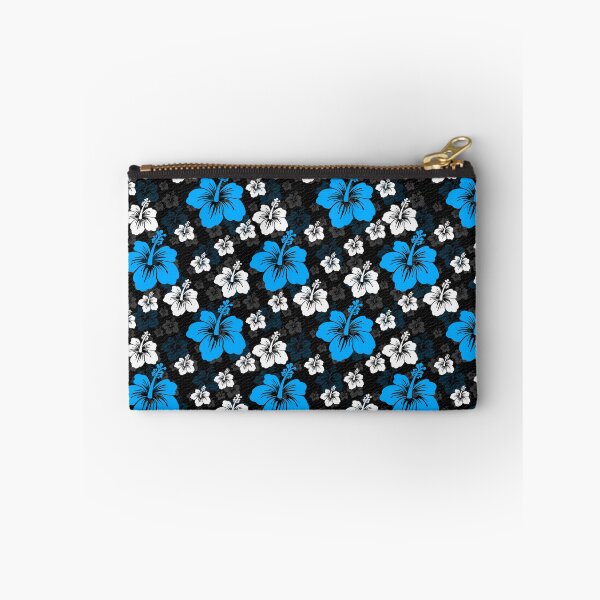 Item preview, Blue White Abstract Floral Surface Pattern designed and sold by PatternTitan.
