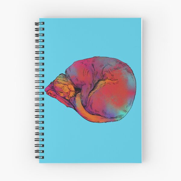 Item preview, Watercolour cat - blue designed and sold by Petcetera.