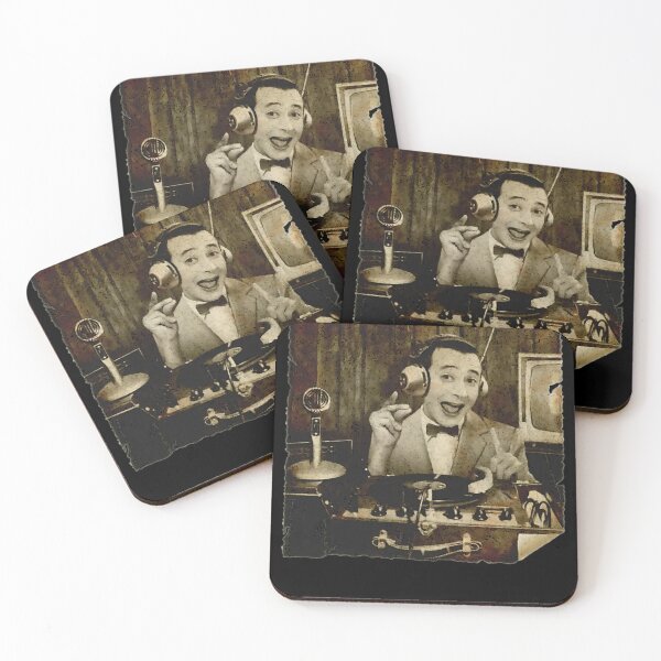 Item preview, DJ Pee-wee Herman Takes to the KCRW Airwaves retro vintage designed and sold by whidbeemarion.