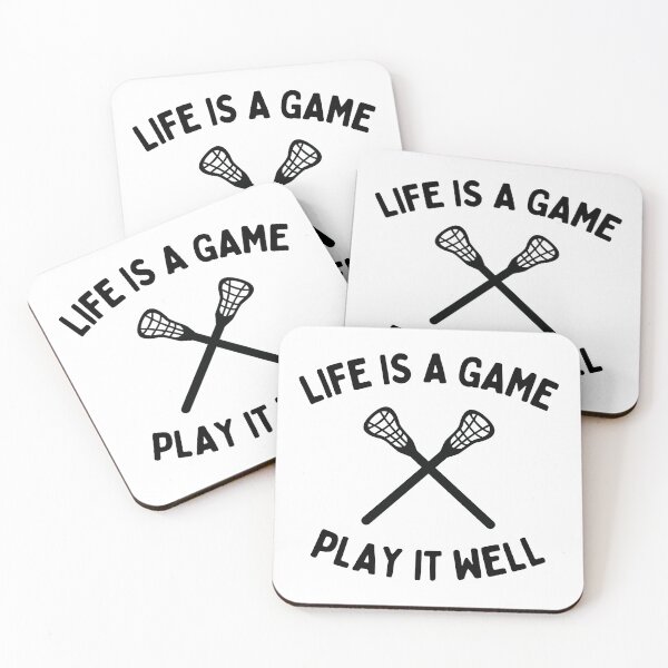 Item preview, Lacrosse: Life is a game play it well designed and sold by TheGreenGoat.