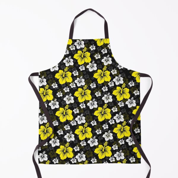 Item preview, Yellow White Abstract Floral Surface Pattern designed and sold by PatternTitan.