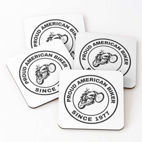 Item preview, Proud american biker since 1977 designed and sold by creativerooney.