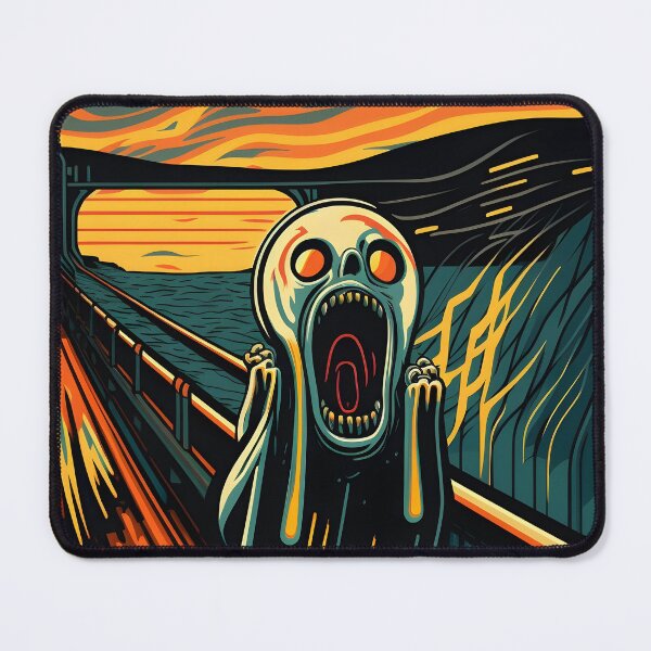 Item preview, The robot ghost scream designed and sold by ManuelAndreas.