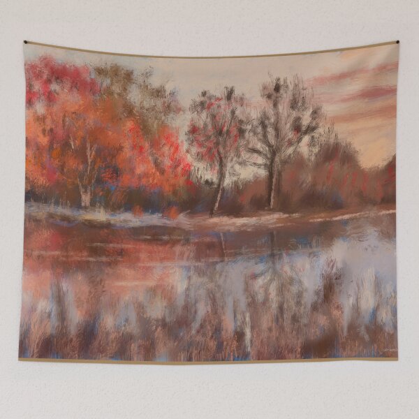 Item preview, Autumn Lake designed and sold by TheArtCave.