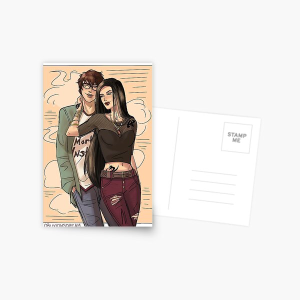 Isabelle Lightwood Postcards Redbubble