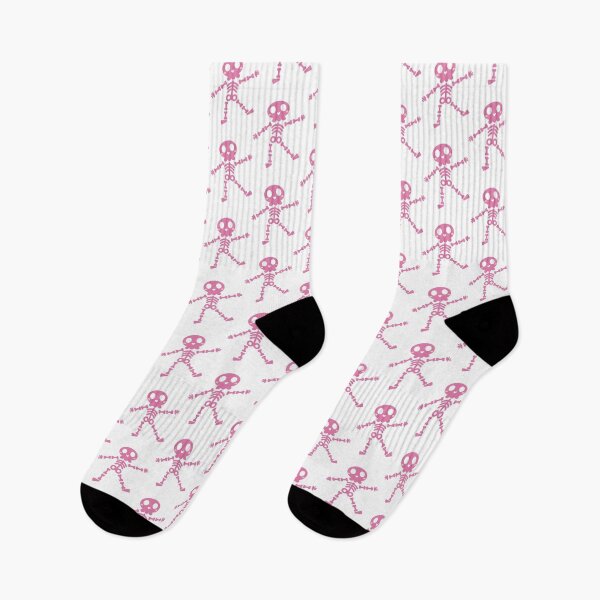 Item preview, Dancing Pink Skeleton designed and sold by mann-doodles.