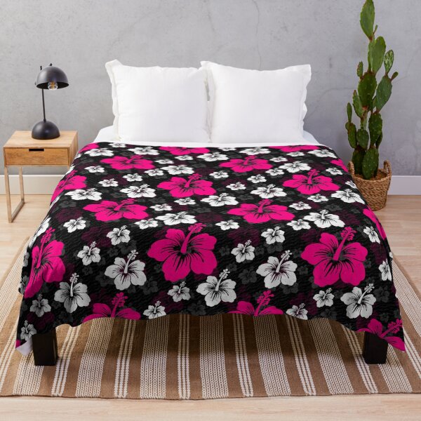 Item preview, Pink White Abstract Floral Surface Pattern designed and sold by PatternTitan.