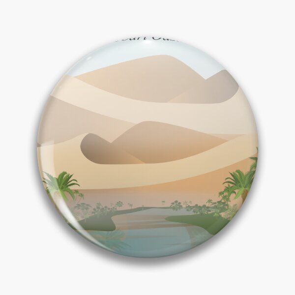 Item preview, Libya ubari Oasis travel poster wall art designed and sold by Arctic frame studio.