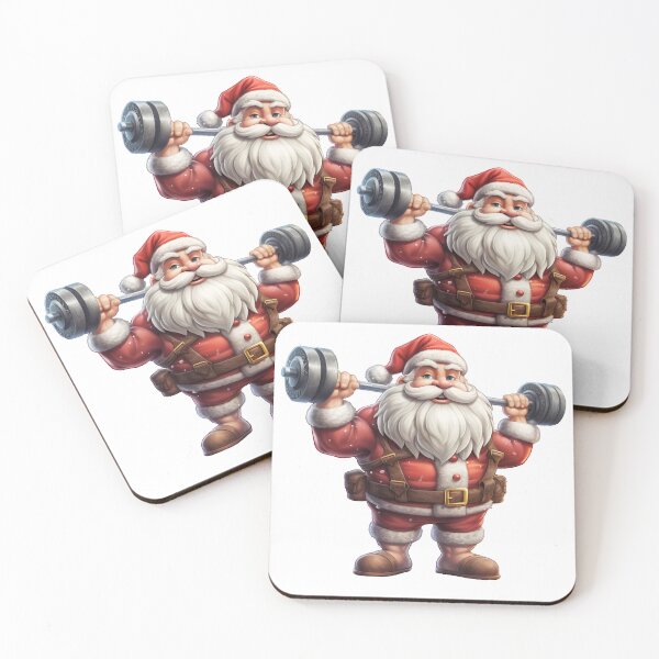 Item preview, Bodybuilders Santa Claus designed and sold by toriodesigns.