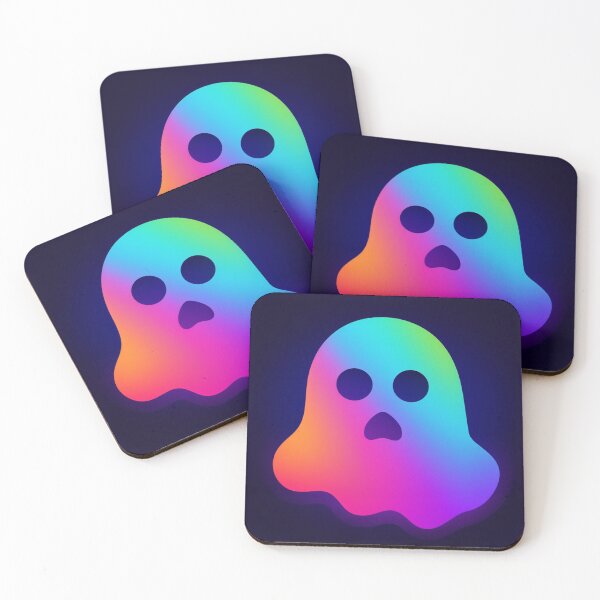 Item preview, Rainbow Ghost Icon designed and sold by RobotBadGuy0.