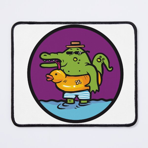 Item preview, crocodile on vacation designed and sold by Annbarass.