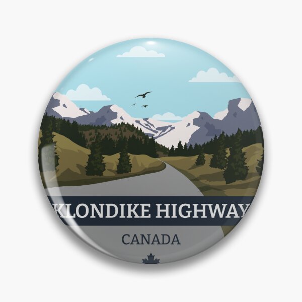 Item preview, Klondike Highway in Canada designed and sold by AestheticColor.