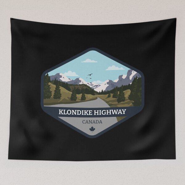 Item preview, Klondike Highway in Canada designed and sold by AestheticColor.