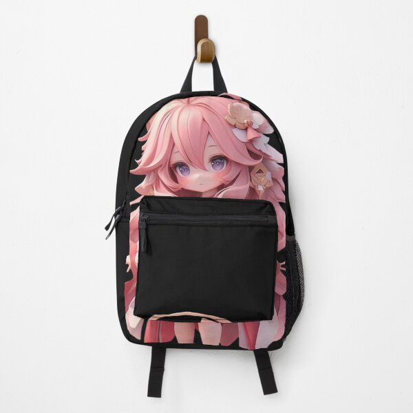 Item preview, genshin impact game/Yae Miko cute chibi anime girl designed and sold by sonizma.