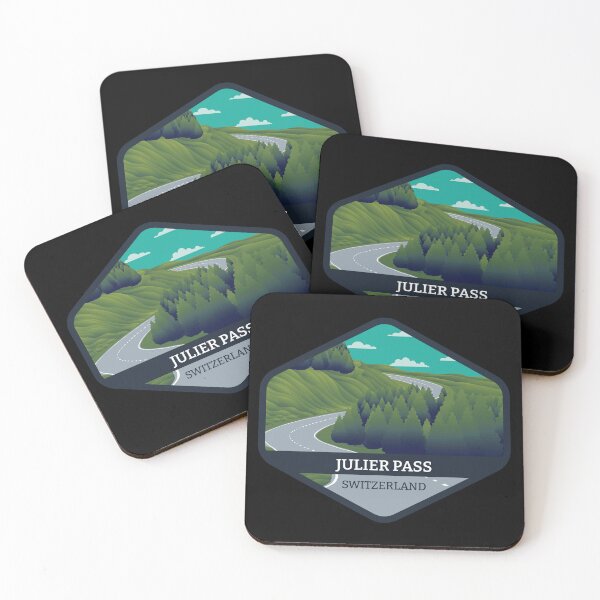Item preview, Julier Pass Road in Switzerland designed and sold by AestheticColor.