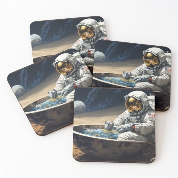 Item preview, Sci fi : Happy astronaut designed and sold by popsartist.