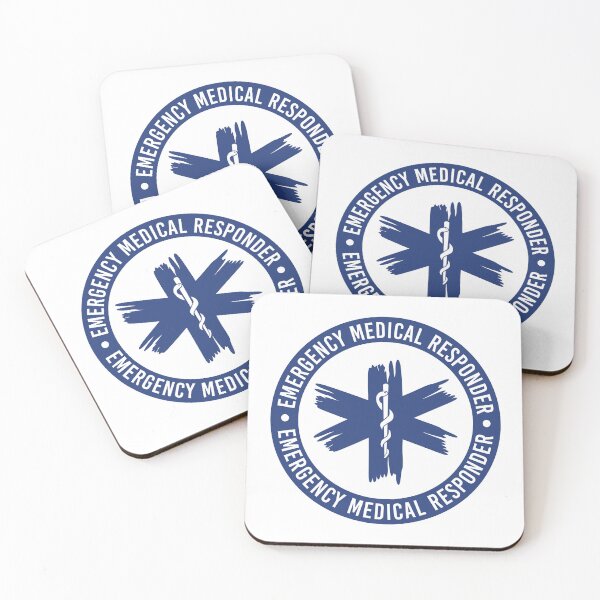 Item preview, Emergency medical Technician EMR Emergency Medical Services Star of Life  designed and sold by Violet Treasures.