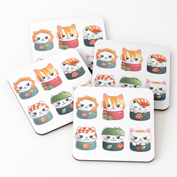 Item preview, Sushi Cats3 designed and sold by Nopphadon44.