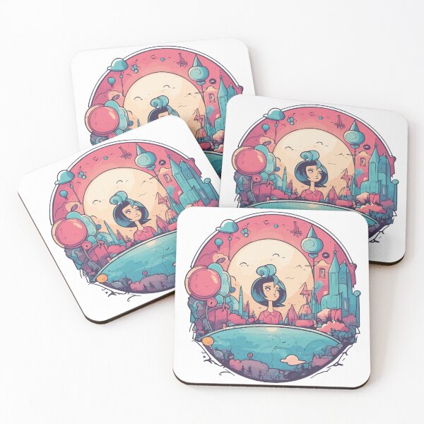 Item preview, Surreal Dreamworld with Vibrant Colors and Mysterious Skylines designed and sold by TrendyMingle.