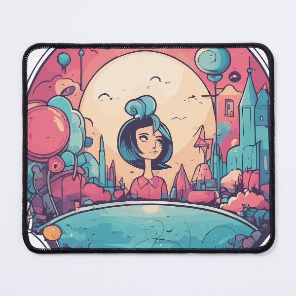 Item preview, Surreal Dreamworld with Vibrant Colors and Mysterious Skylines designed and sold by TrendyMingle.