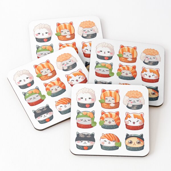 Item preview, Sushi Cats4 designed and sold by Nopphadon44.