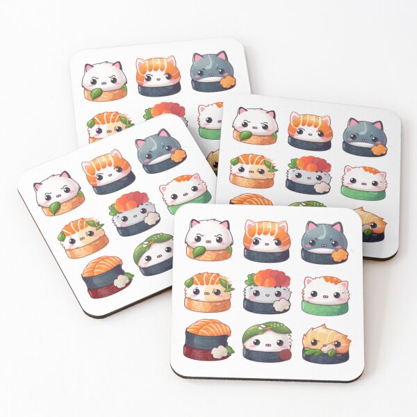 Item preview, Sushi Cats5 designed and sold by Nopphadon44.