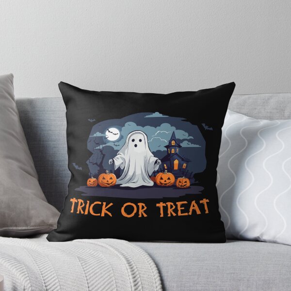 Item preview, Trick or treat halloween ghost (on light colors) designed and sold by messy-nessie.