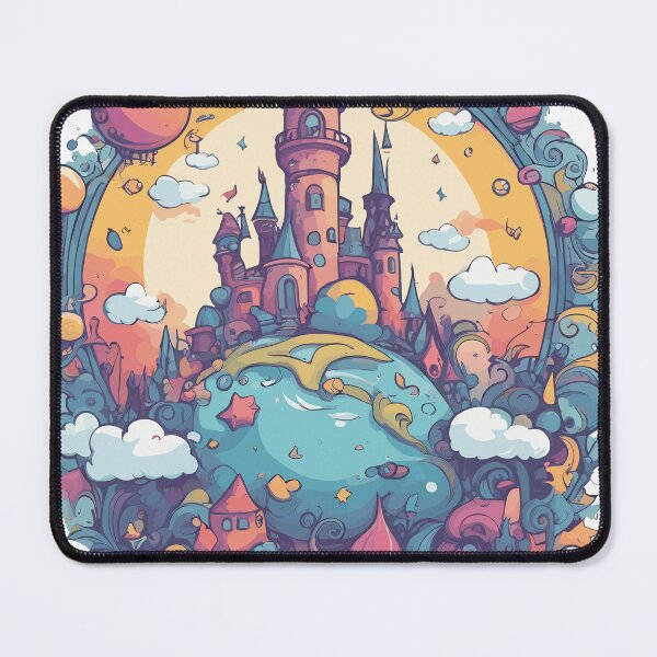 Item preview, Enchanting Castle at Sunset – A Fairytale Beyond Our World designed and sold by TrendyMingle.