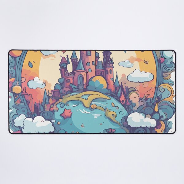 Item preview, Enchanting Castle at Sunset – A Fairytale Beyond Our World designed and sold by TrendyMingle.