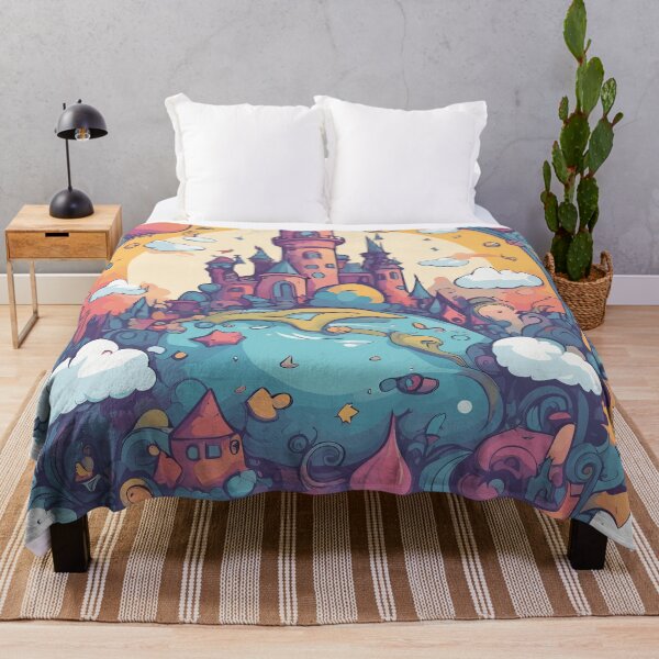 Item preview, Enchanting Castle at Sunset – A Fairytale Beyond Our World designed and sold by TrendyMingle.