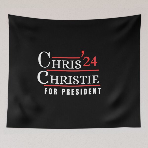 Item preview, Chris Christie FOR PRESIDENT designed and sold by ANNINOART ⭐⭐⭐⭐⭐.