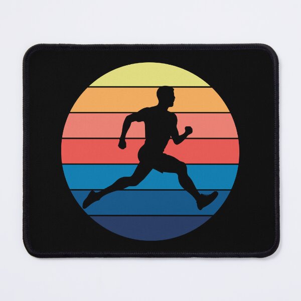 Item preview, Retro silhouette sprint, vintage sunset designed and sold by All Year Round.