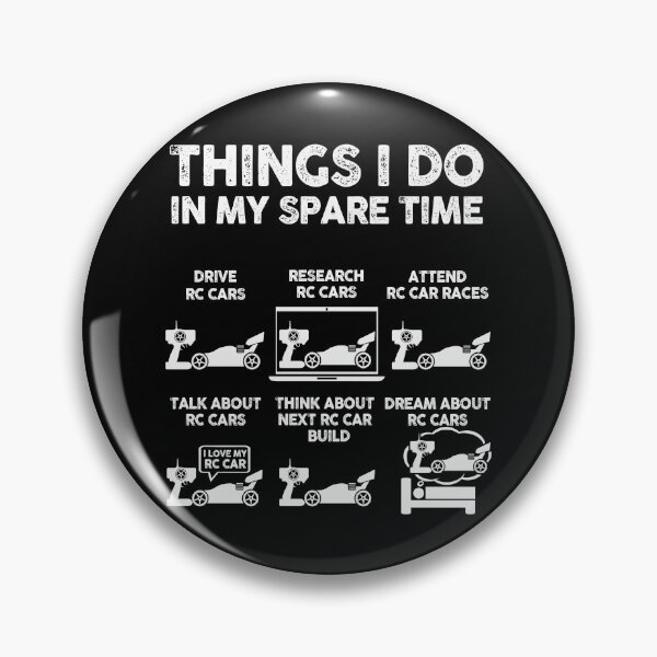 Item preview, Things I do In My Spare Time - RC Cars Enthusiasts Checklist designed and sold by 365CarMods Official.