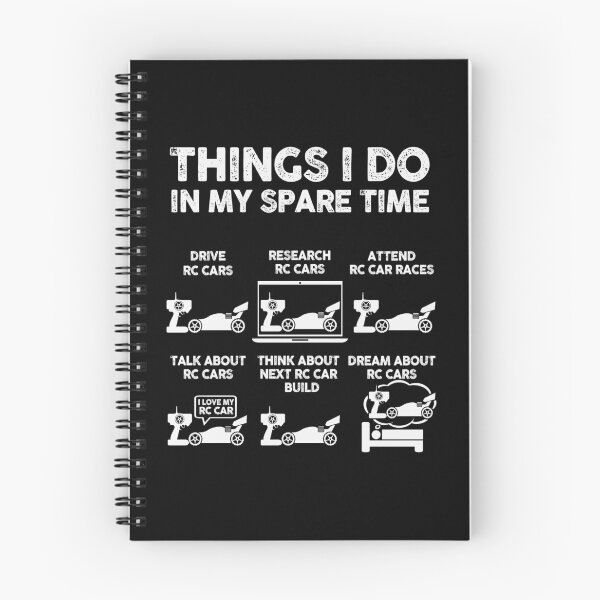 Item preview, Things I do In My Spare Time - RC Cars Enthusiasts Checklist designed and sold by 365CarMods Official.