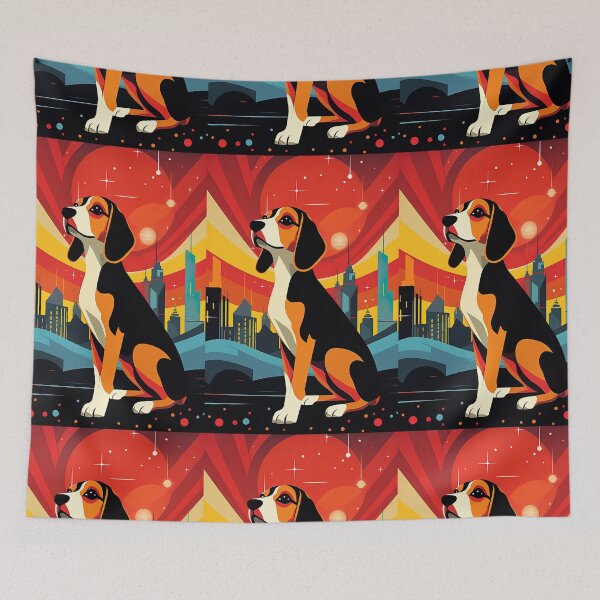 Item preview, Pop Art Beagle Dog designed and sold by Inky-Spiration.
