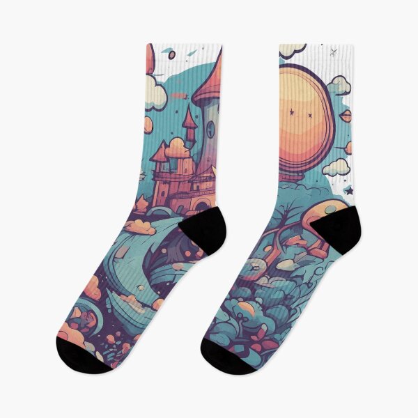 Item preview, Enchanted Forest and Floating Balloons – A Whimsical Escape designed and sold by TrendyMingle.