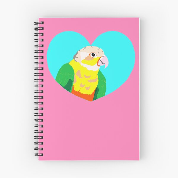 Item preview, Pineapple conure in heart designed and sold by TiffinByLK.