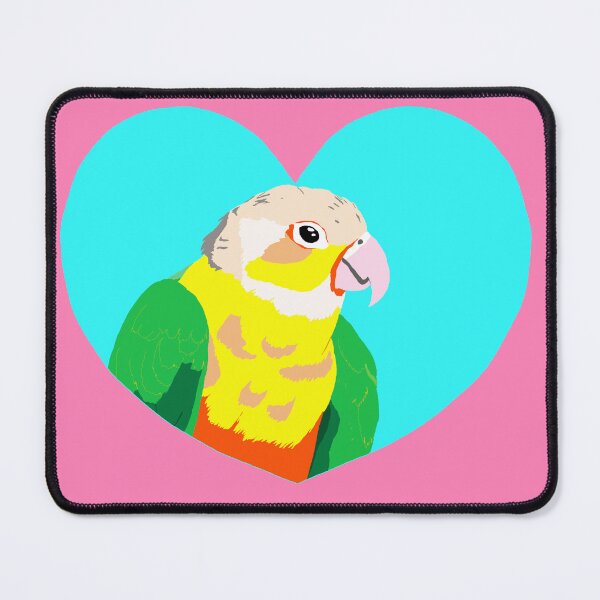 Item preview, Pineapple conure in heart designed and sold by TiffinByLK.
