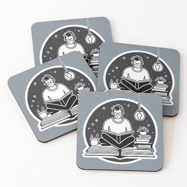 Item preview, person who reads books designed and sold by ines9208.