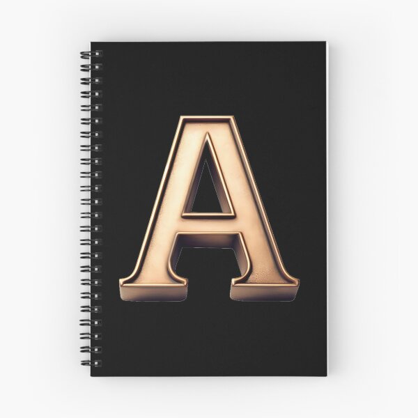 Item preview, BRASS LETTER A STICKER designed and sold by stickysterscom.