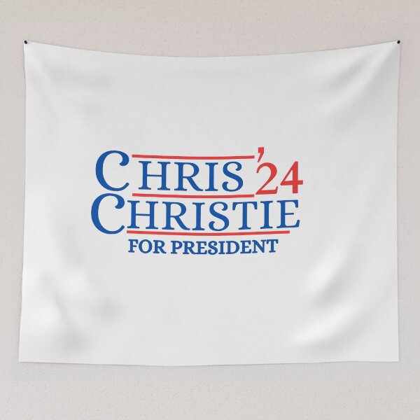 Item preview, Chris Christie FOR PRESIDENT 2024 designed and sold by ANNINOART ⭐⭐⭐⭐⭐.