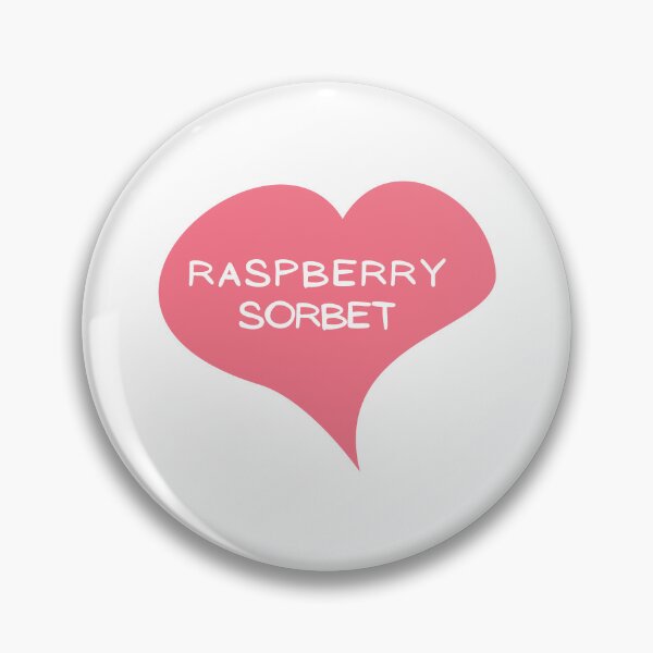 Item preview, RASPBERRY SORBET Pink Love Heart designed and sold by usernamenaijan.