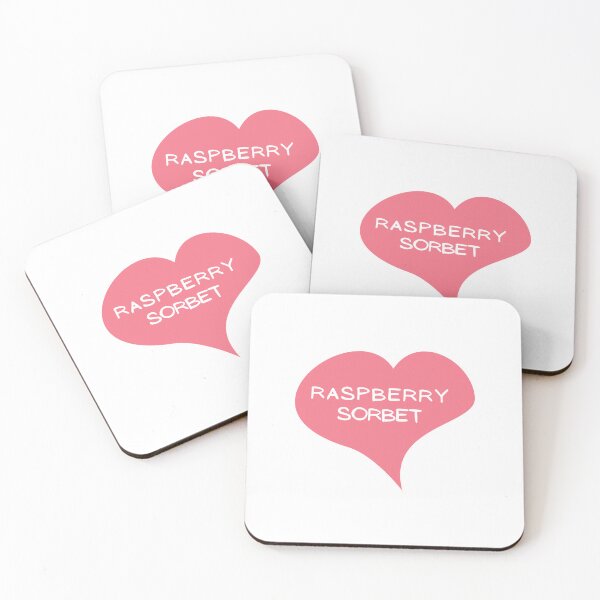 Item preview, RASPBERRY SORBET Pink Love Heart designed and sold by usernamenaijan.