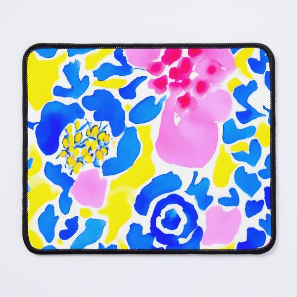 Item preview, Preppy colors abstract flowers designed and sold by SophieClimaArt.