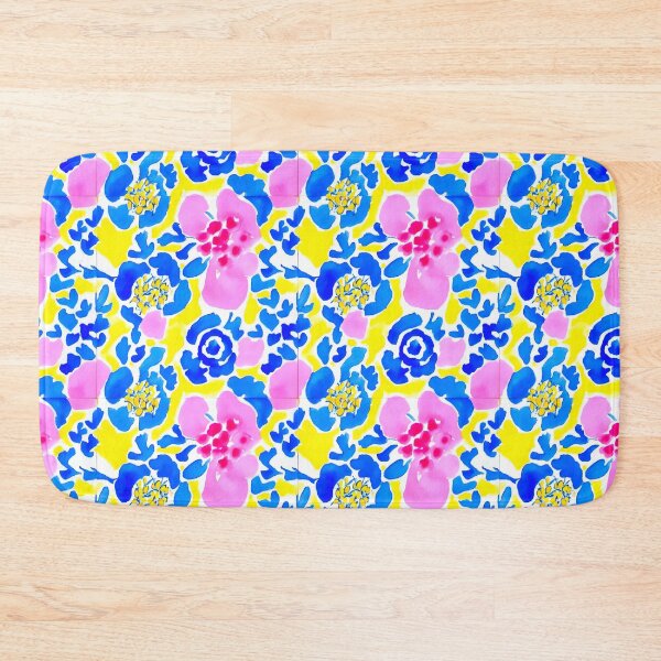 Item preview, Preppy colors abstract flowers designed and sold by SophieClimaArt.