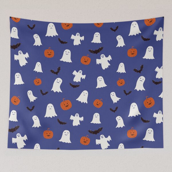 Item preview, Halloween in blue par Béatrice Bisiaux designed and sold by BEATRICE BISIAUX.