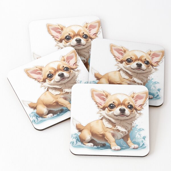 Item preview, Sticker cartoon chihuahua lovely2. designed and sold by WhalesDesignLab.